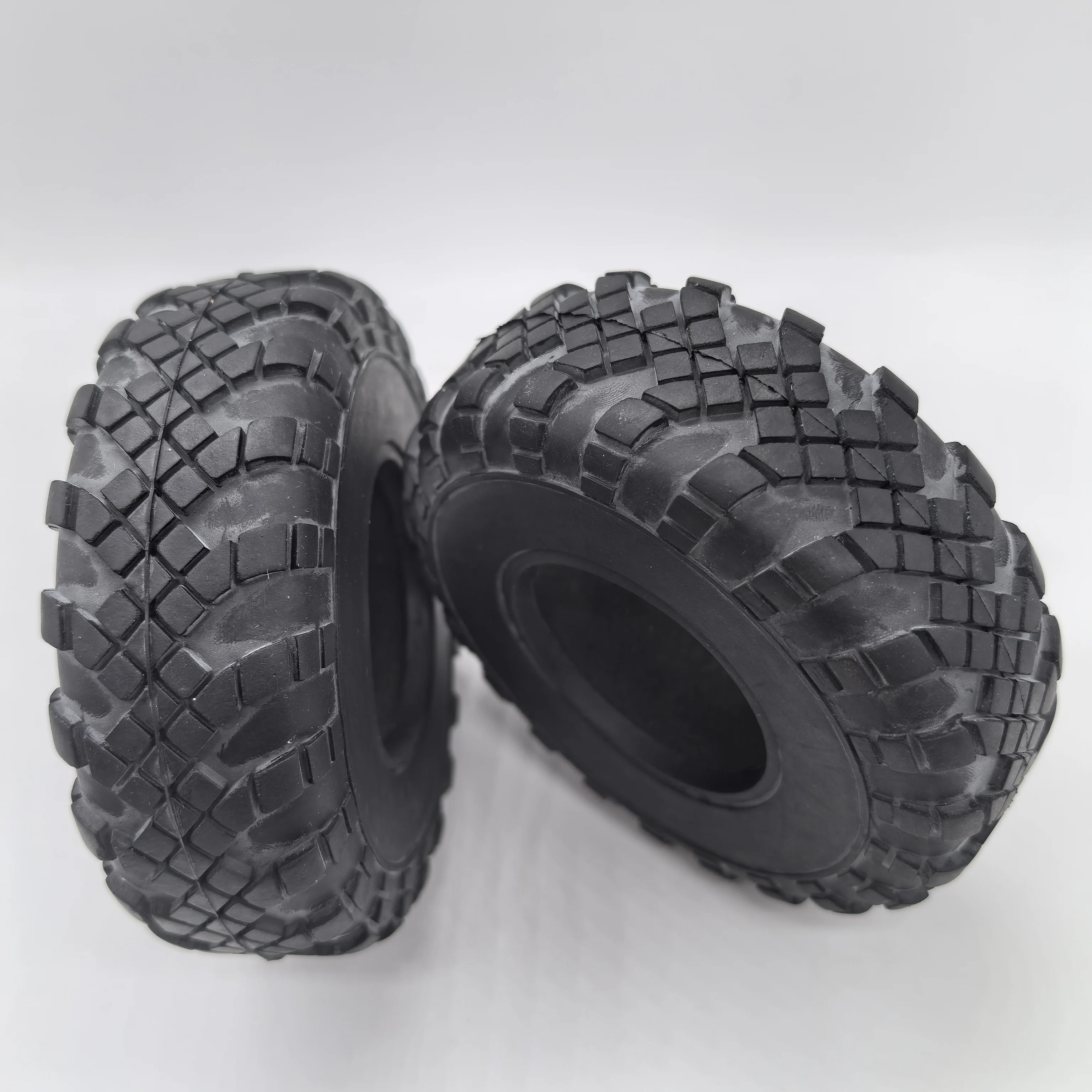 JDMODEL RC static point MAZ537 trailer tire 1/14 trailer simulation military truck 1.9 tire JDM-116 Truck DIY Accessory Toy