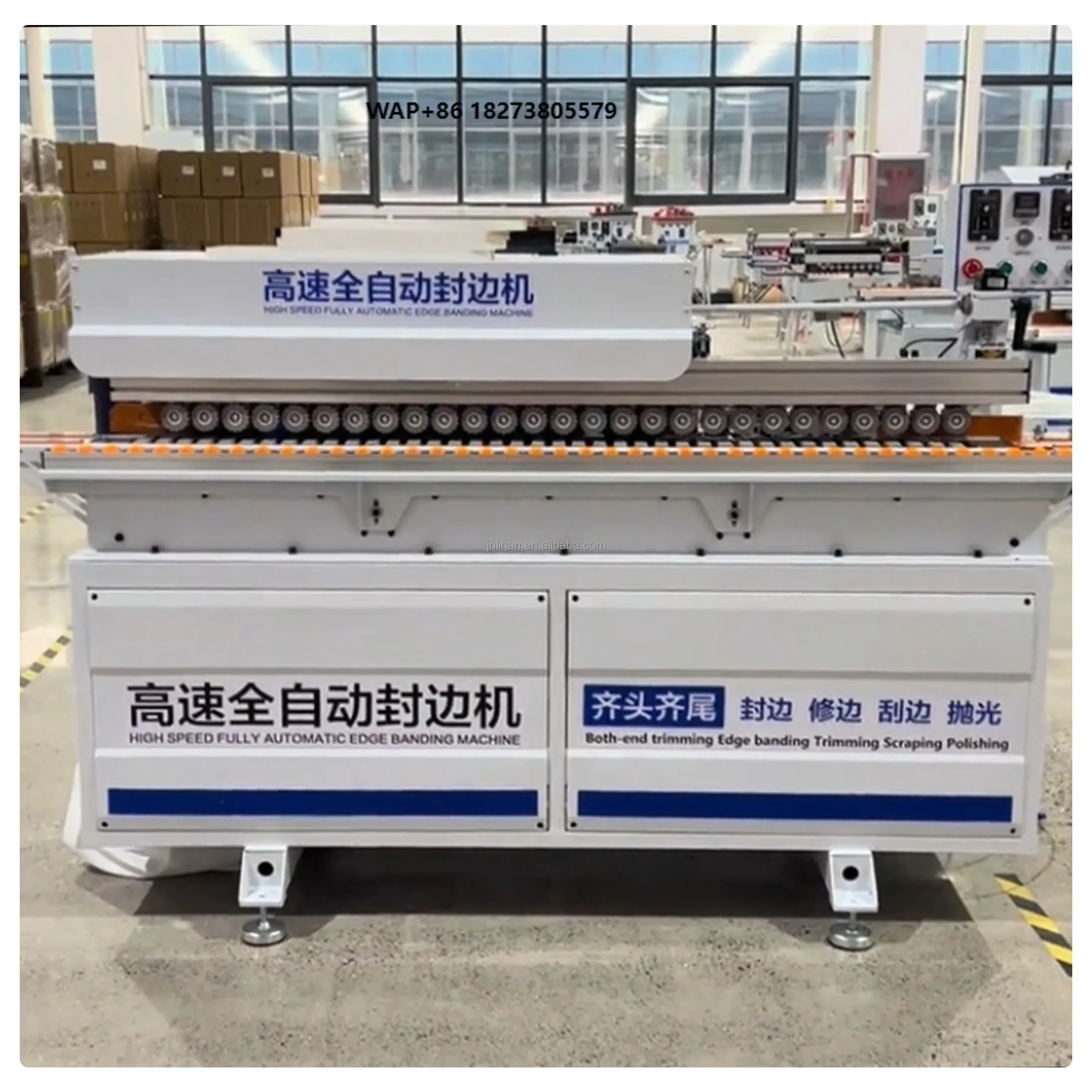 WJ-1800GF High Speed Automatic Edge Banding Machine for High-speed Edge Sealing