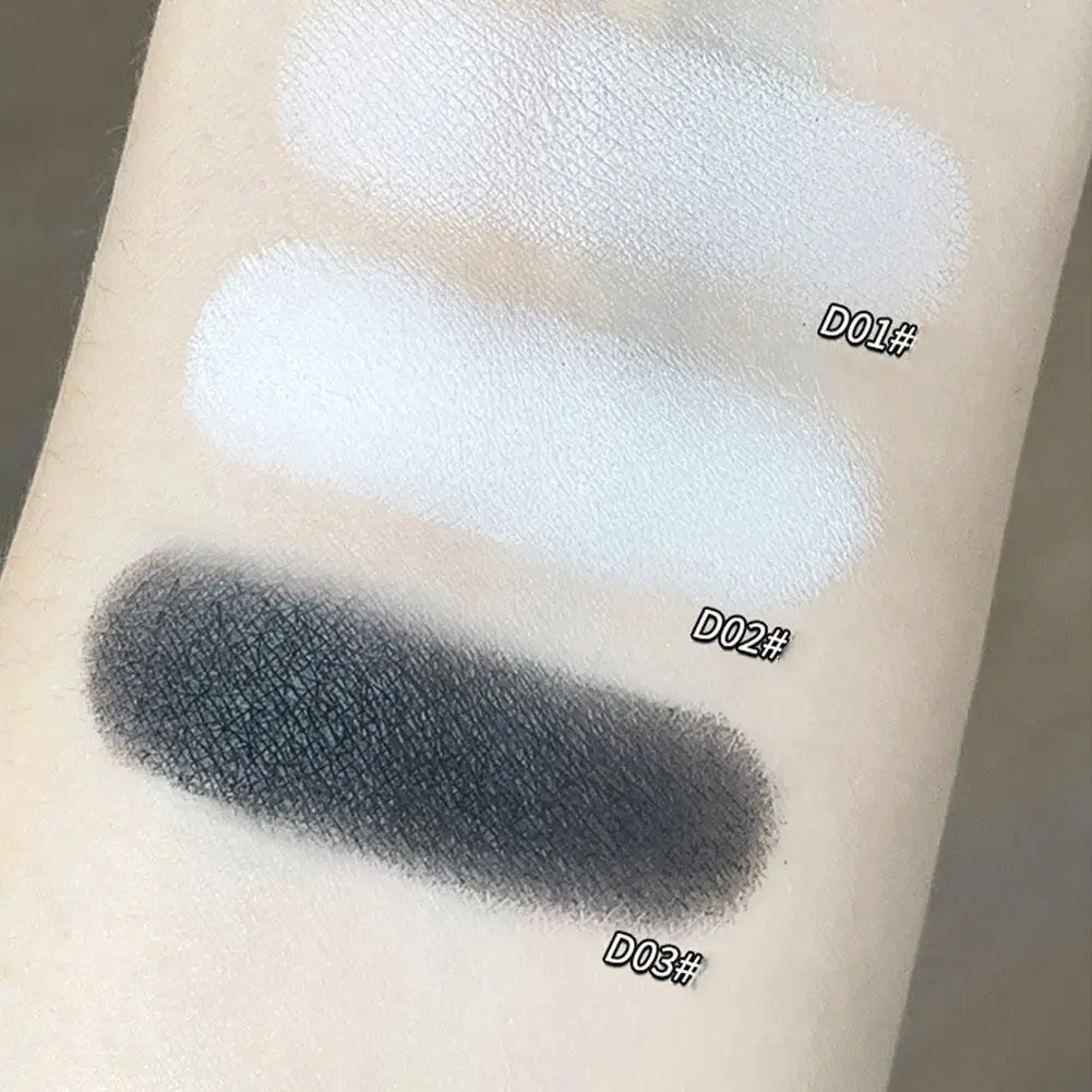 Highlighter Powder Face Brightening Contouring Palette for Tear Troughs Lightweight Concealer Shimmer Matte Makeup Kit 1.6g