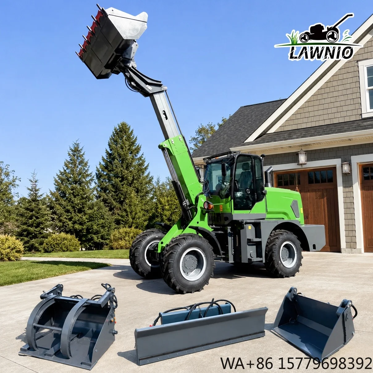 Cost Effective Telescopic Arm Loader  350mm Ground Clearance and Durable and Reliable for Elevated Loading  Loader