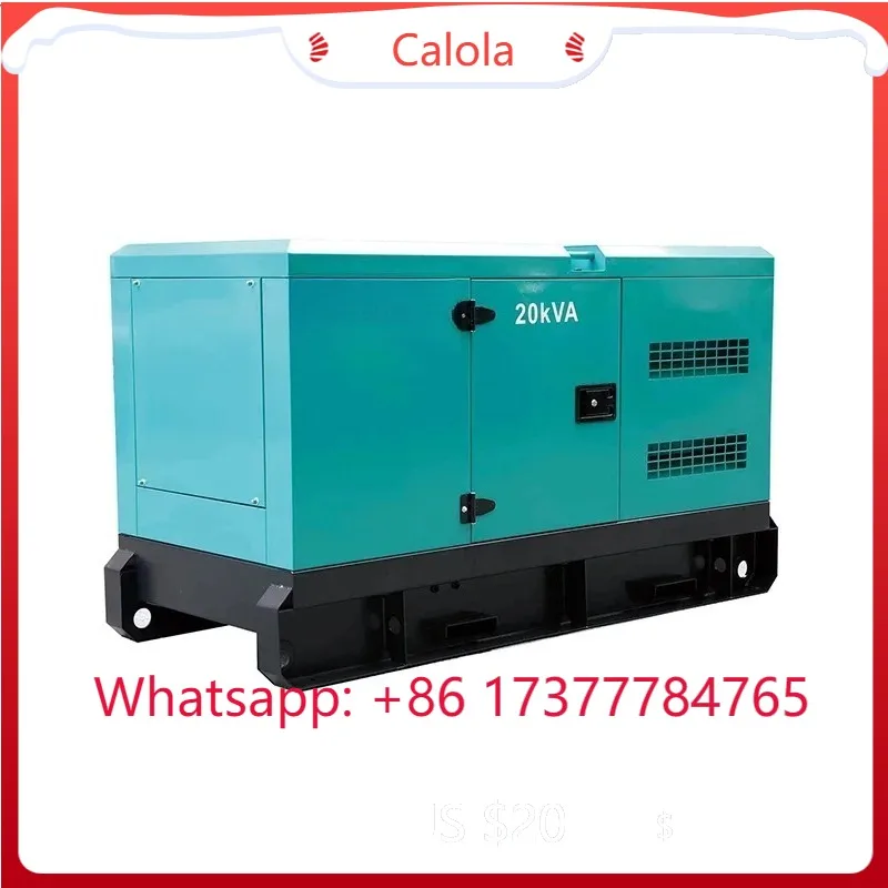 50Hz Single/Three Phase Silent Generator 5KW-10KW