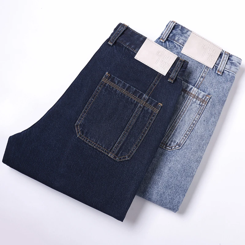 Summer New Six Point Denim Shorts Jeans Men\'s Thin Style Multiple Pockets Men\'s Straight Loose Casual Pants High Quality