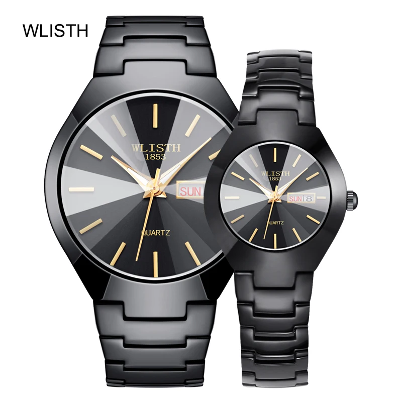 Couple Quartz Watch for Men Women Waterproof Men's Watch Quartz Wristwatch Lady Elegant Ladies Reloj Male Business Man Clock