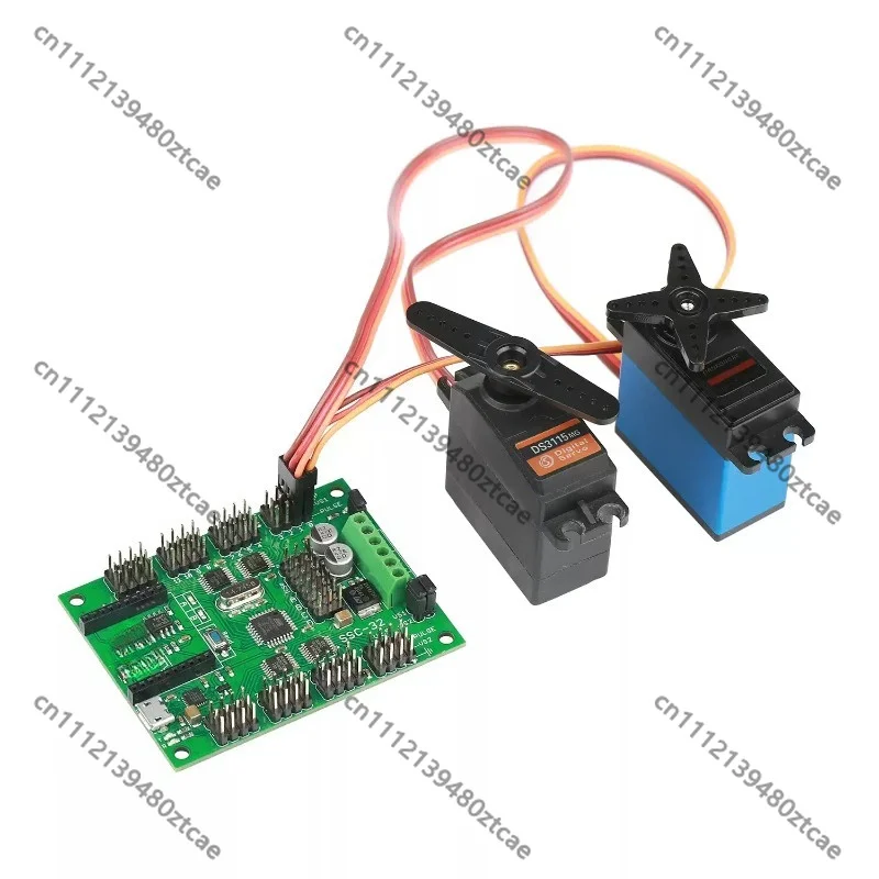 32CH Servo Controller Offline Program Storage Biped Robot 6DOF Manipulator Multi-axis Control Module