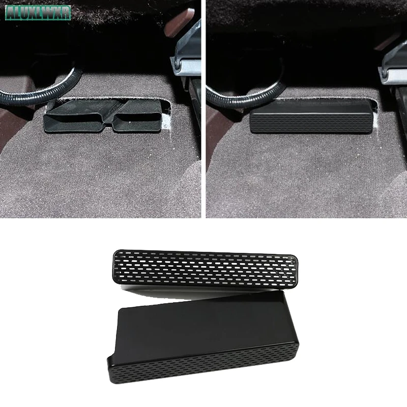 Seat AC Heat Floor Air Conditioner Duct Vent Outlet Grille Cover car Accessories For lexus ES 200 260 300 2018 2020 2021 2022