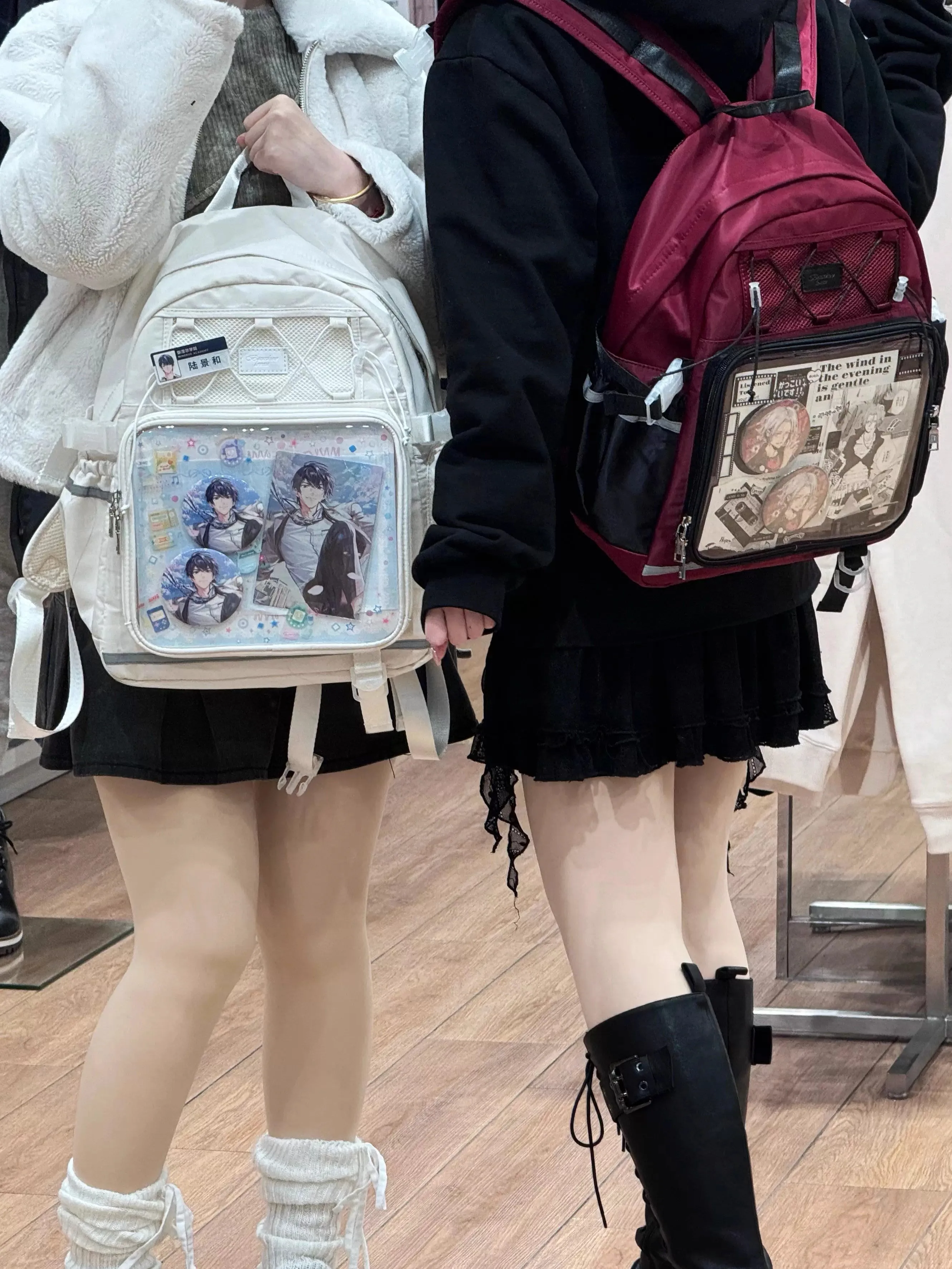 Original Y2k Large Capacity School Bag Itabag Student Daily Using Backpack Multi Pockets Bags for Woman Practical Sac Femme