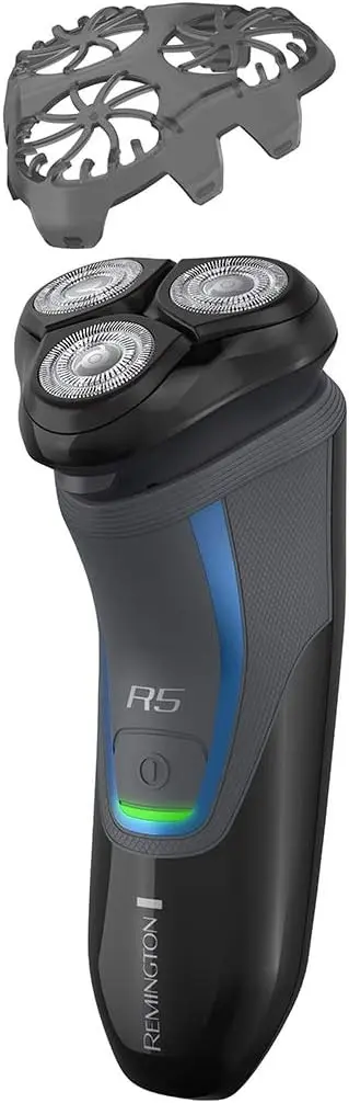 

Waterproof Cordless Rotary Shaver with WETech, 60-Min Runtime, Titanium Blades