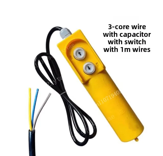 Electric Hoist Lifting Machine Crane Switch Single Phase 220v Switch Miniature Button Switch Up and Down Handle Controller