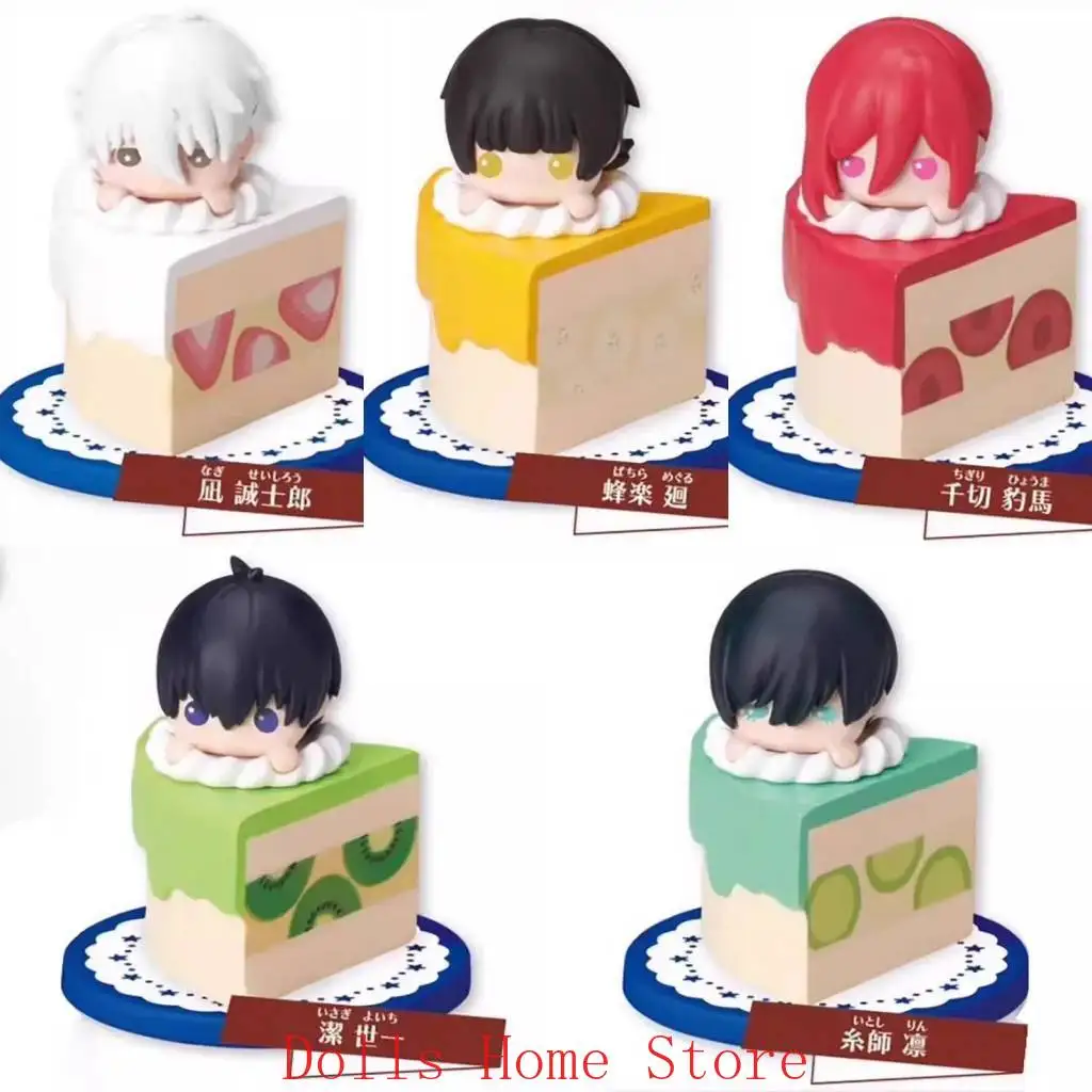 

BLUE LOCK Isagi Yoichi Bachira Meguru Chigiri Hyoma Anime Cut-edge Cake Garage Kits Cartoon Capsule Figurine Model Xmas Official