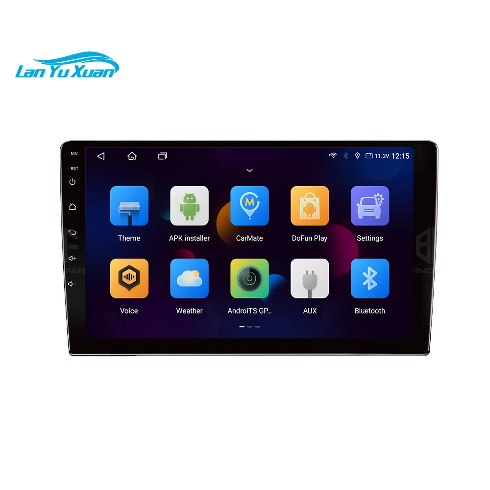 TS10S Android 2 Din 9/10 Inch Touch Screen Car DVD Player 4G LTE Android Radio DSP Wireless Carplay GPS Navigation 8 Core WIFI view 2