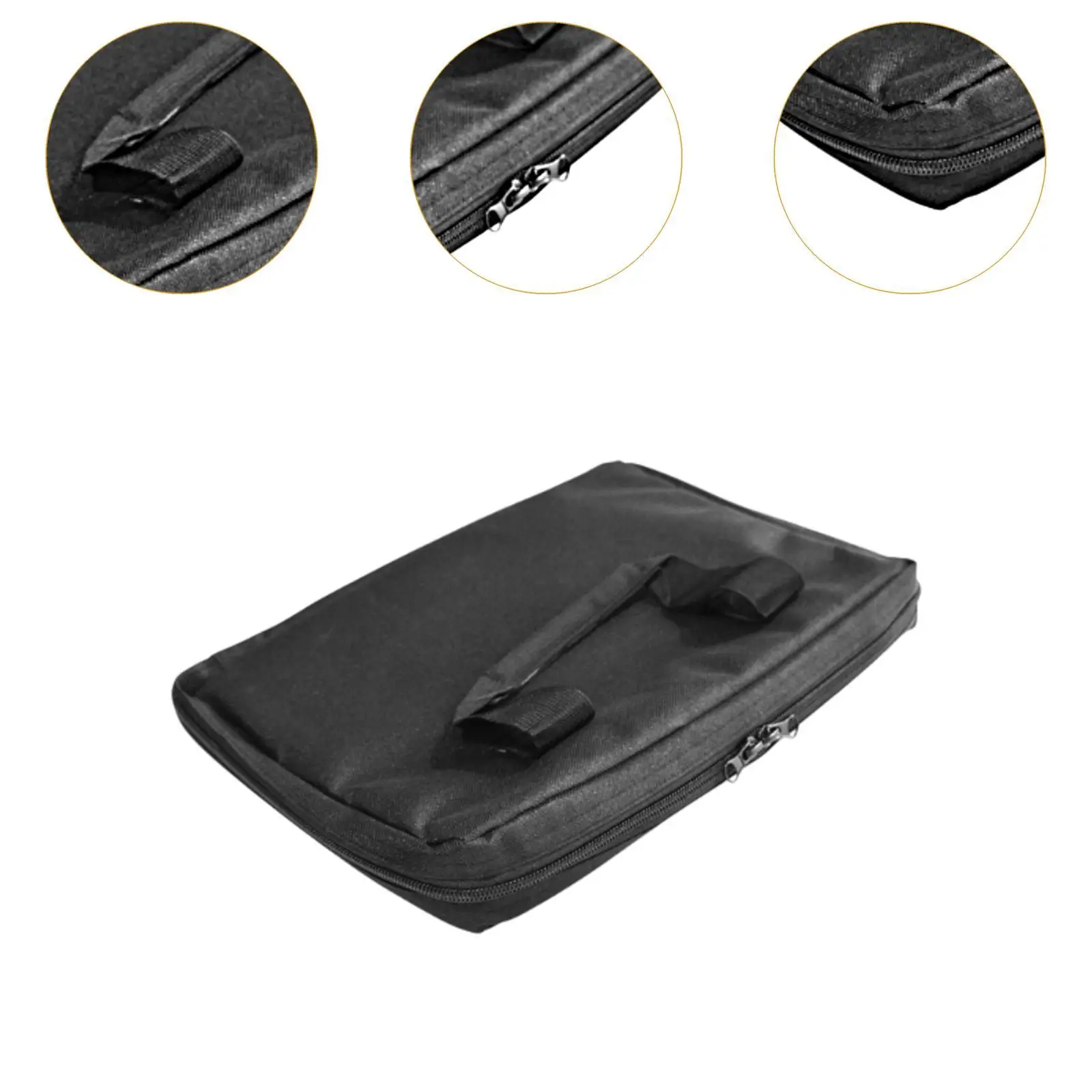 Compact Portable Tool Bag Oxford Cloth Sturdy Utility Tote Organizer for Work Tools Storage Use