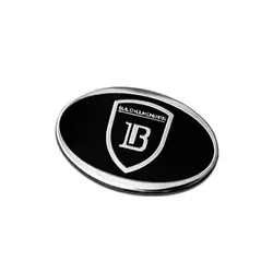 For BYD F3 F6 S6 S7 F0 E2 Tang Oval Steering Wheel Logo Hub Character Decorative Patch 1pc