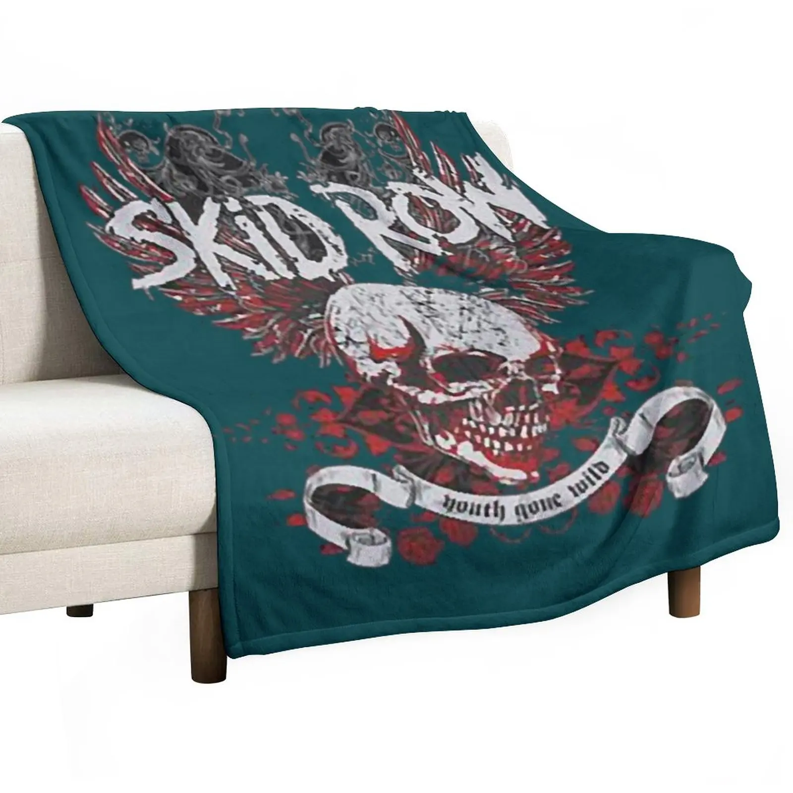 

new disegns metal skid row Throw Blanket Sleeping Bag Polar Bed linens Decorative Throw Blankets