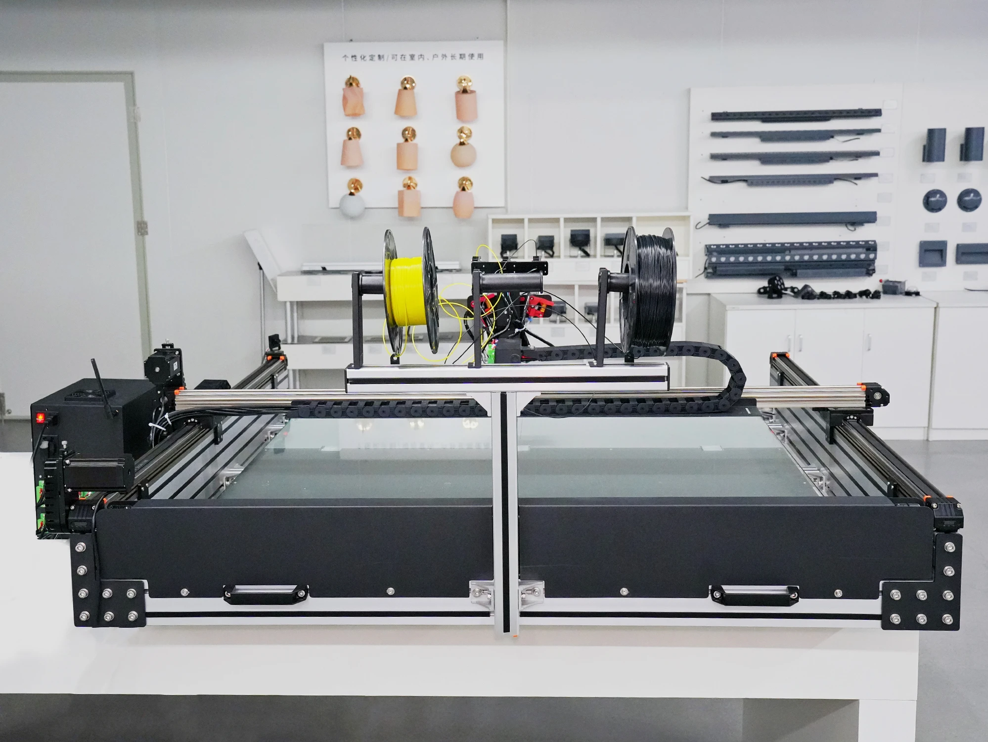 YD SIGN AS120 PRO 1200*1200 مللي متر عرض خاص PETG MMLA Imprimante Logo ثلاثية الأبعاد البلاستيك اضافية كبيرة ثلاثية الأبعاد طابعة ماكينة صنع الحروف