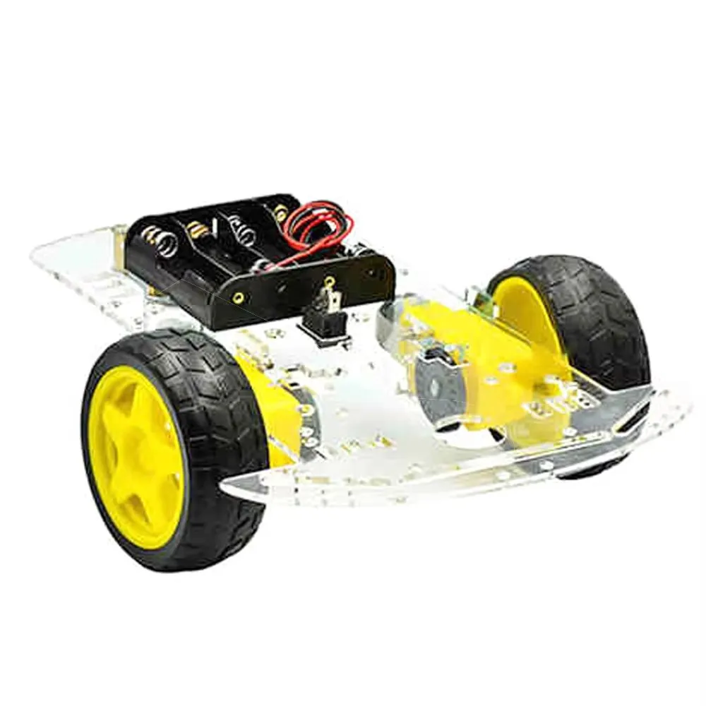 Arduino Intelligent Car Robot Chassis with Speed Encoder DIY RC Toy Remote Control for arduino Raspberry Pi