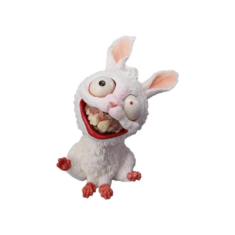 Twelve zodiac rabbit model, simulated animal zodiac figure ornament trendy toy crafts