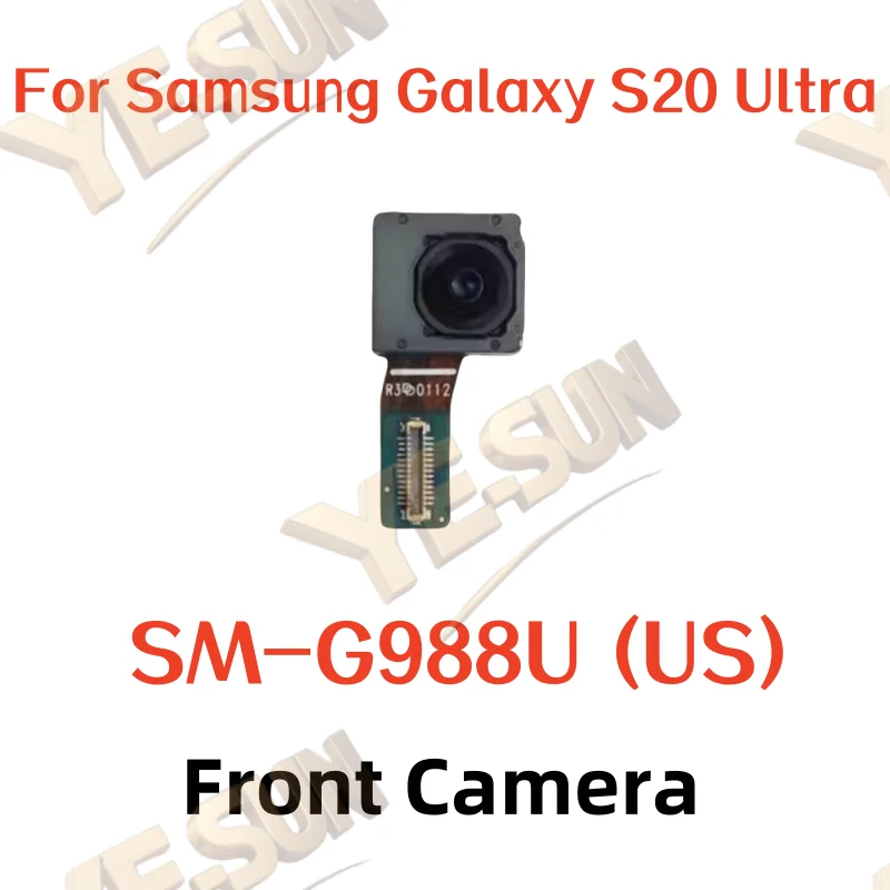 Camera Set For Samsung Galaxy S20 Ultra SM-G988B/DS SM-G988U Front Camera +Telephoto + Wide + Main Camera Repair Replace Parts
