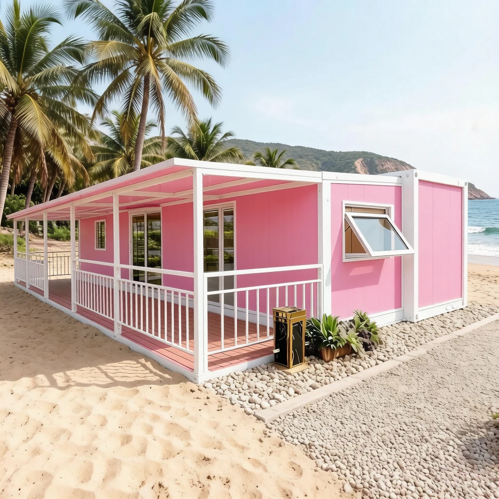 Mobile Prefab Home Prefabricated Tiny House 20ft 40ft Portable Expandable Container House Garden Rooms Cabins Warehouse Barn