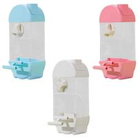 Automatic Bird Feeder, Parrot Food Dispenser, Hanging Feeding Station Food Container for Finch