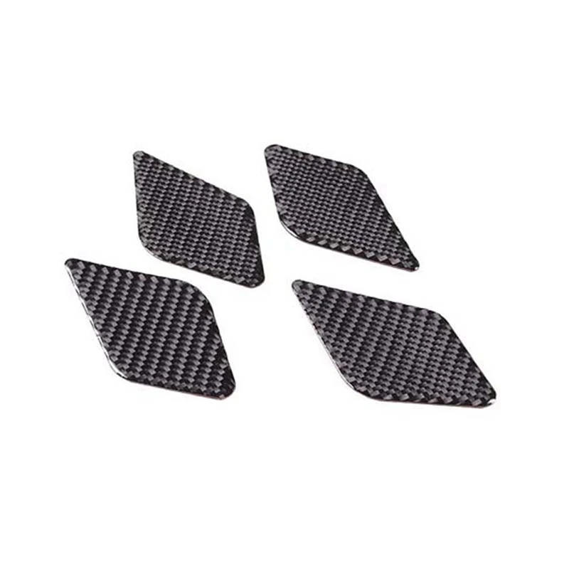 

For Mercedes-Benz C-Class W206 2022 2023 Soft Carbon Fiber Car Inner Door Handle Bowl Cover Trim Sticker Accessories