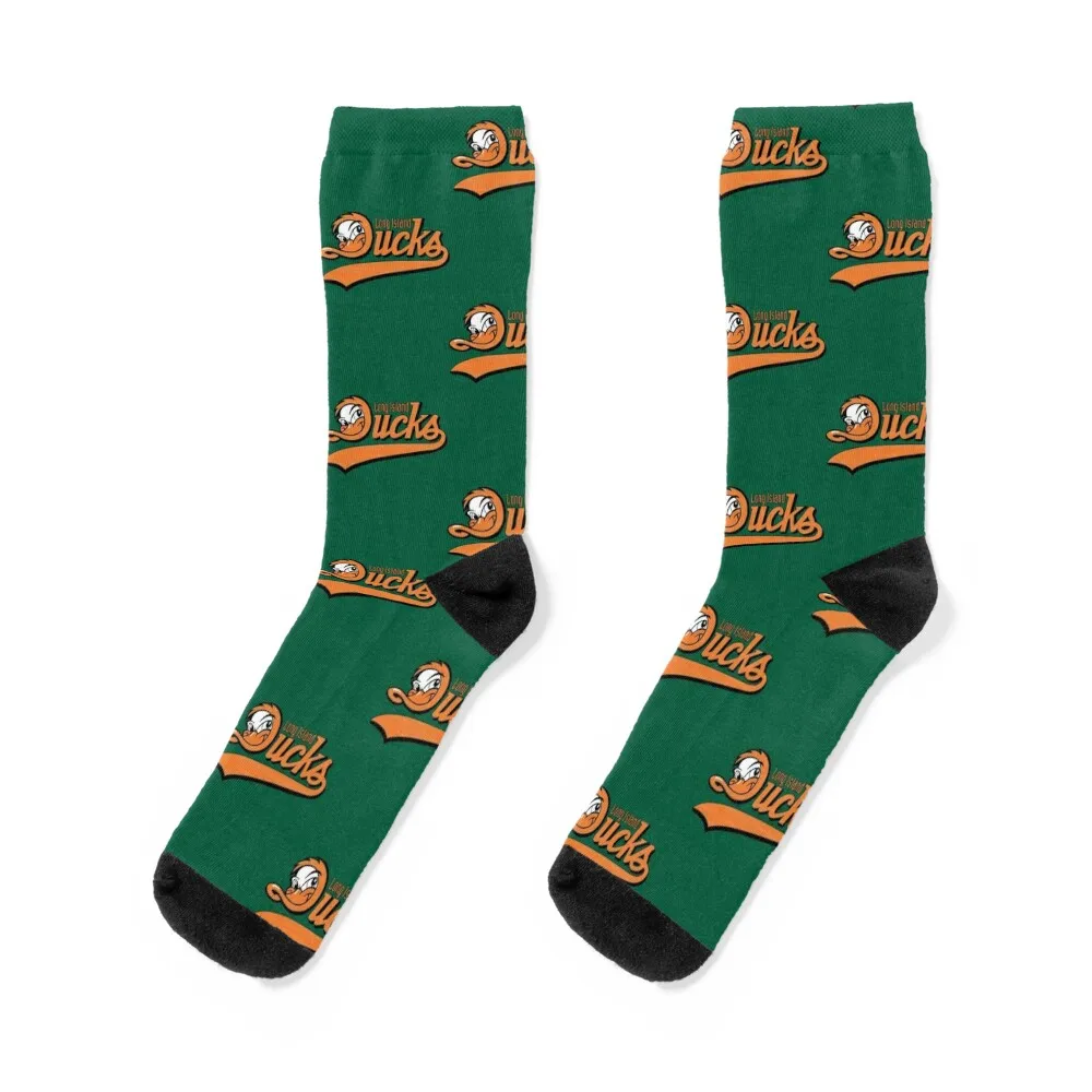 

Long Island Ducks Socks soccer anti-slip japanese fashion Hiking boots cotton Socks Woman Men's