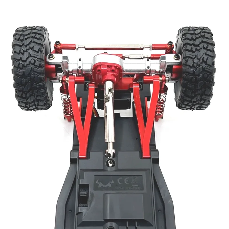 Conjunto de eixo dianteiro e traseiro de atualização de metal para MN 1/12 MN82 LC79 MN78 D90 D91 D96 99S Peças de carro RC