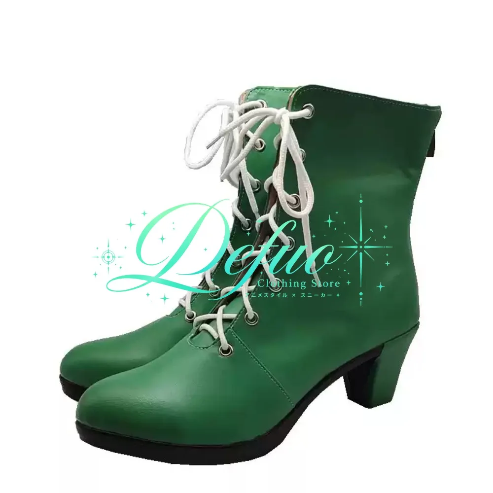Customized Size Kino Makoto Jupiter Cosplay Shoes High Boots Costume Footwear for Photography Session Theme Event
