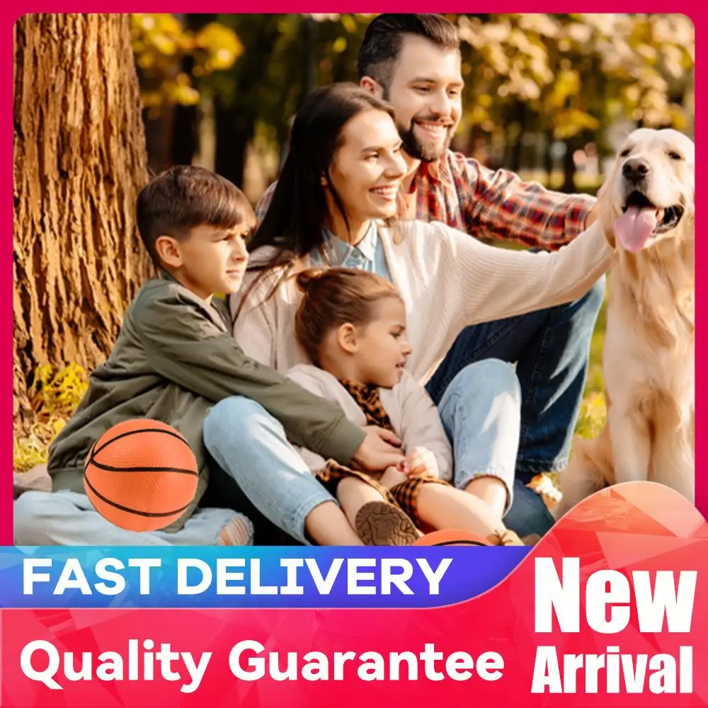 

10Pcs 10cm Inflatable Basketball PVC Mini Orange Basketballs Small Basketballs Summer Beach Basketball for Parent-Child Games