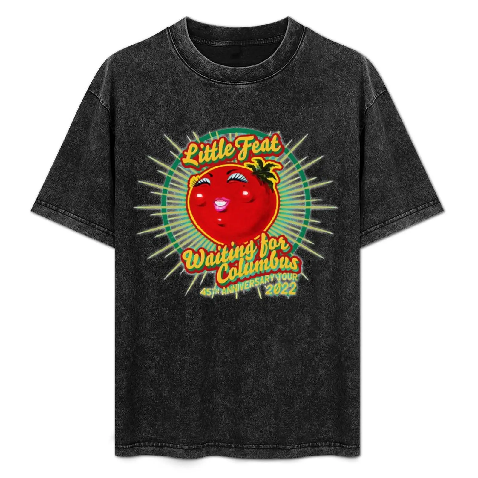 

LITTLE FEAT 45TH ANNIVERSARY TOUR T-Shirt Heavy Duty Casual Work Tee