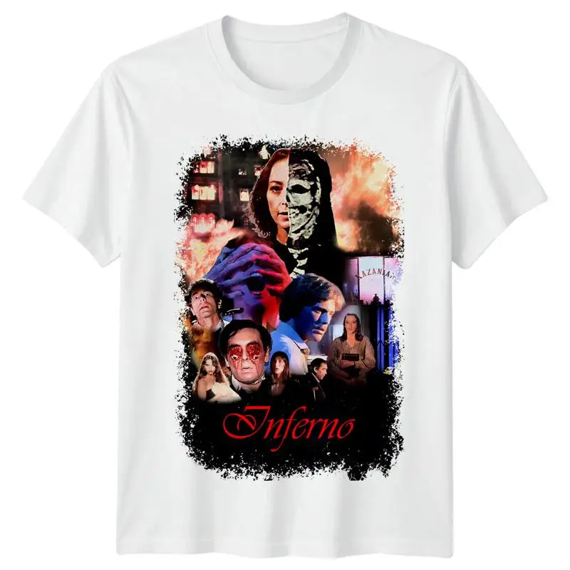 Inferno 1980 Movie Poster Inspired T Shirt Retro 80s