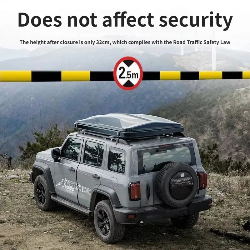 Manufacturer Wholesale Oxford Roof Tent Fully Automatic Hardtop Folding Four-season Single Layer Quick Open Off-road Vehicle