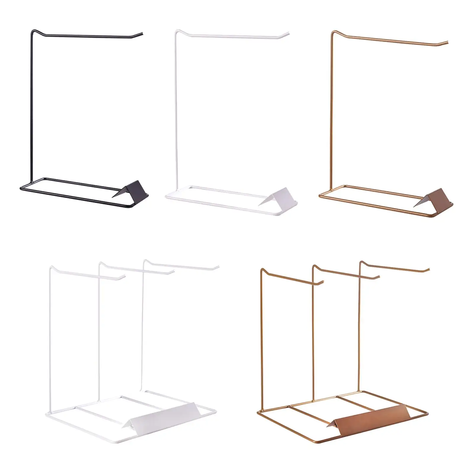 Jewelry Organizer Stand Hanging Pendant Desktop Fashion Earrings Display Jewelry Display Rack for Watch Keychains Showcase