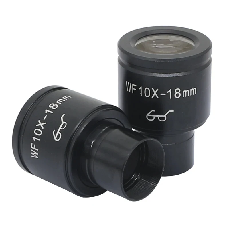 Imagem -06 - Ocular de Campo Largo para Microscópio Biológico Alto Ponto Ocular Tamanho de Montagem Campo de Visão de 232 mm Wf10x 18 mm 20 mm Peças