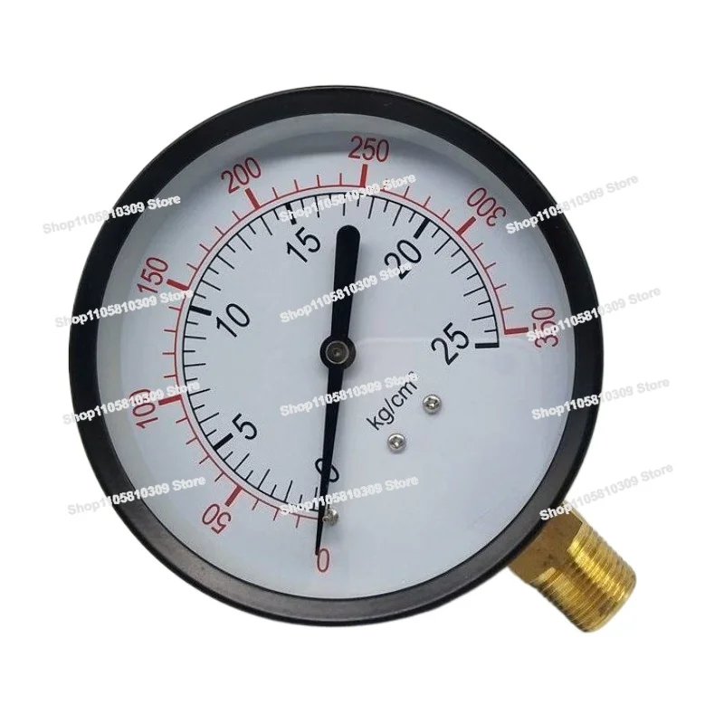 Radial Pressure Gauge Y75Y100 Axial Barometer 0-7 Vacuum Pressure Gauge