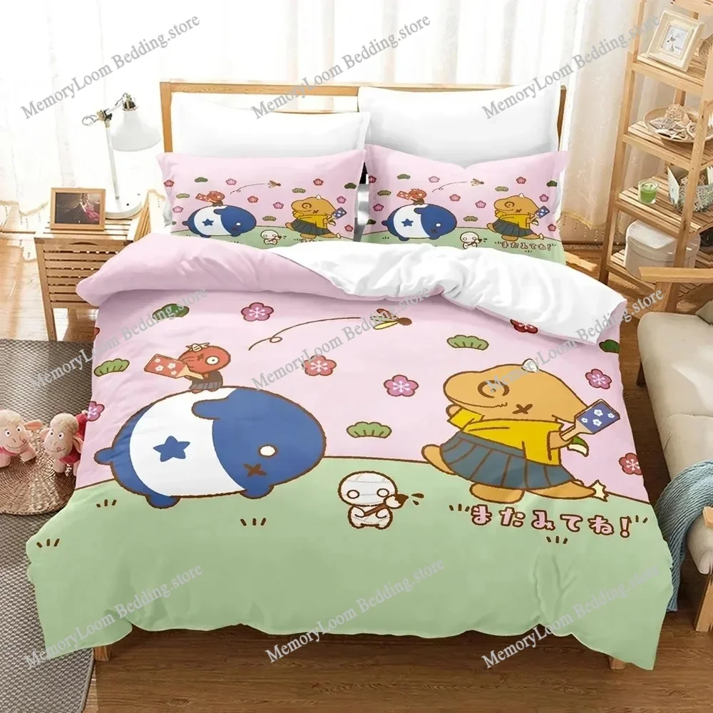 

Anime How to Keep a Mummy Bedding Set Boys Girls Twin Queen Size Duvet Cover Pillowcase Bed Kids Adult Home Textileextile