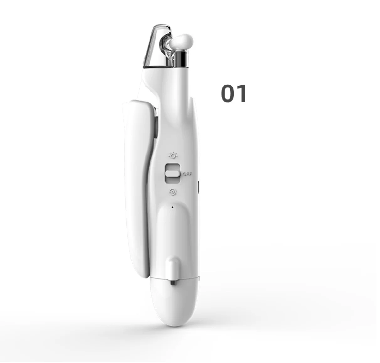 

2-in-1 Dog Nail Grinder Clippers Trimmers Pets Claw Trimmer Quick Sensor and Safety Guard USB Rechargeable with 2 LED Lights