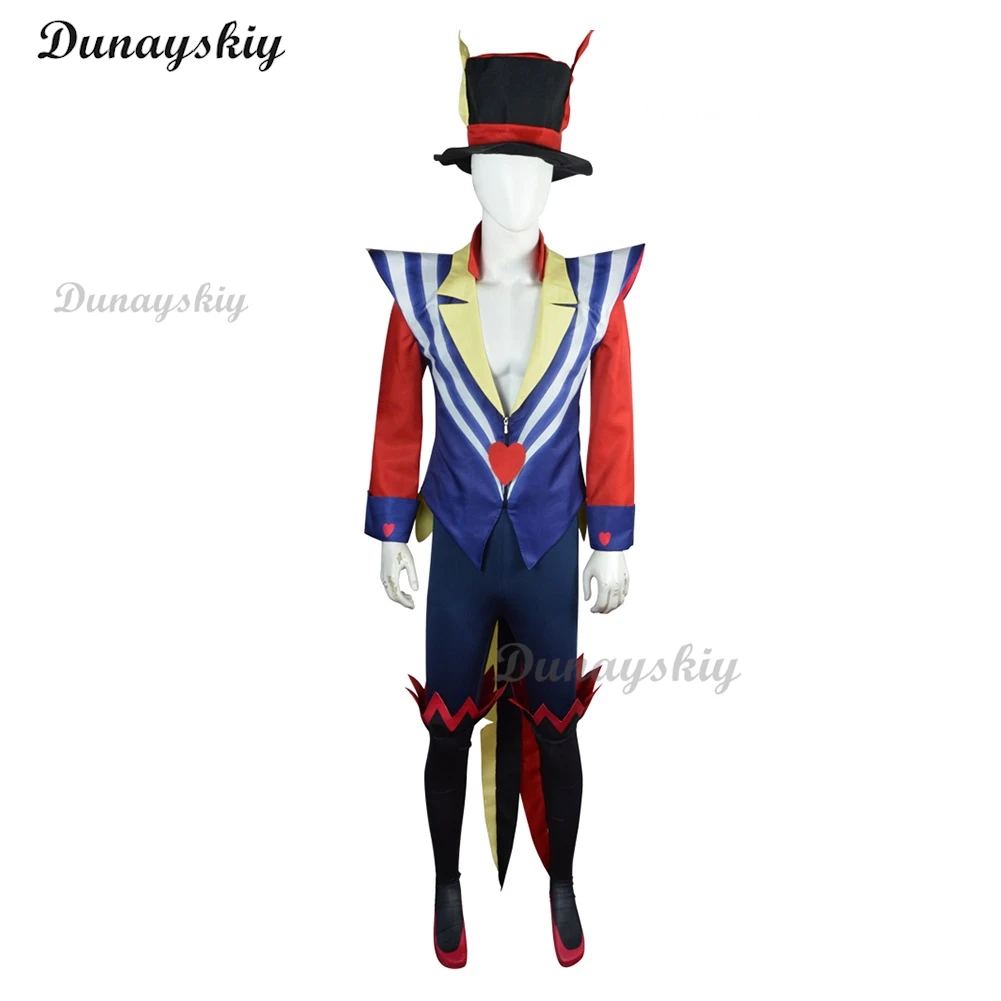 Male Ozzie Cosplay Coat Pants Hat Fantasy Anime Hotel Roleplay Costume Adult Men Outfits Halloween Carnival Party Suit