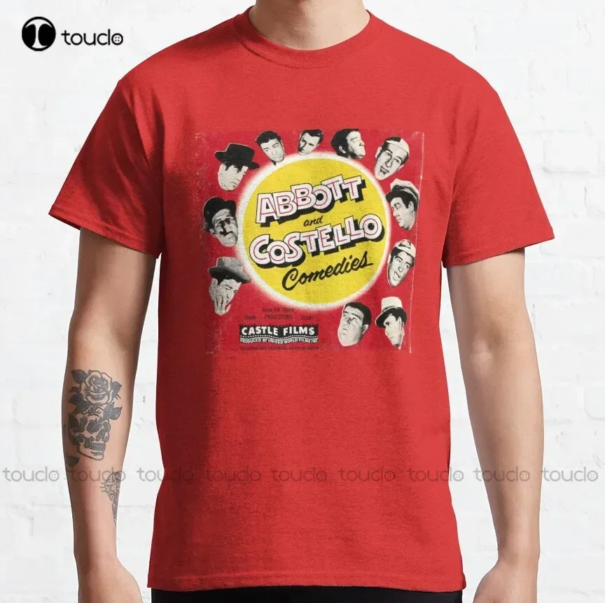 Abbott And Costello Comedies Classic T-Shirt Hiking Shirts Women Custom Aldult Teen Unisex Digital Printing Tee Shirt Xs-5Xl