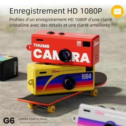 Imagen 2 del producto Mini Cámara Llavero con Grabación de Video HD 1080P y Lente Gran Angular de 130 Grados, Pantalla LCD TFT para Estudiantes 2026