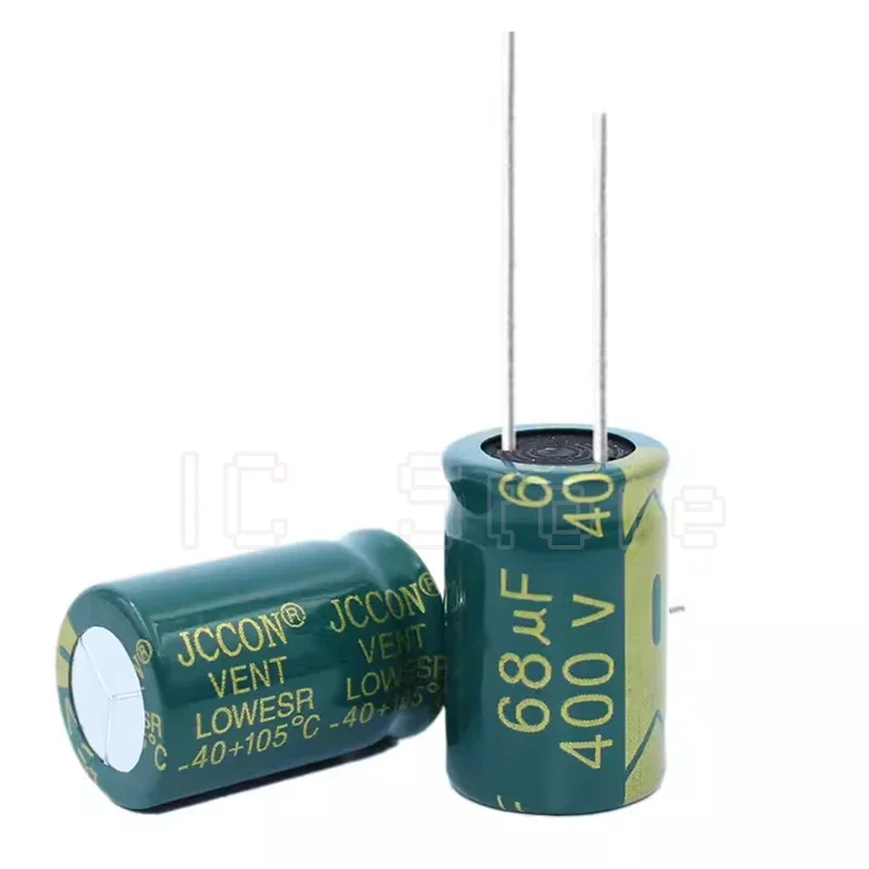 5PCS 400V 68uf Capacitor Low ESR High Frequency 16x21mm 16x25mm 18x25mm Aluminum Electrolytic Capacitor 16*21 16*25 18*25