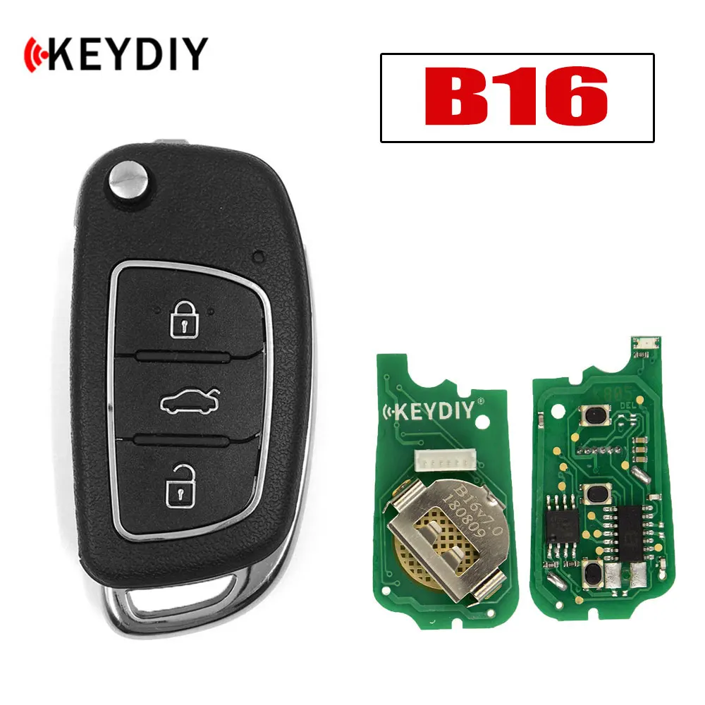 

1 шт. KEYDIY B16 автомобильный пульт дистанционного ключа KD B серии автомобильные ключи для Hyundai KD900