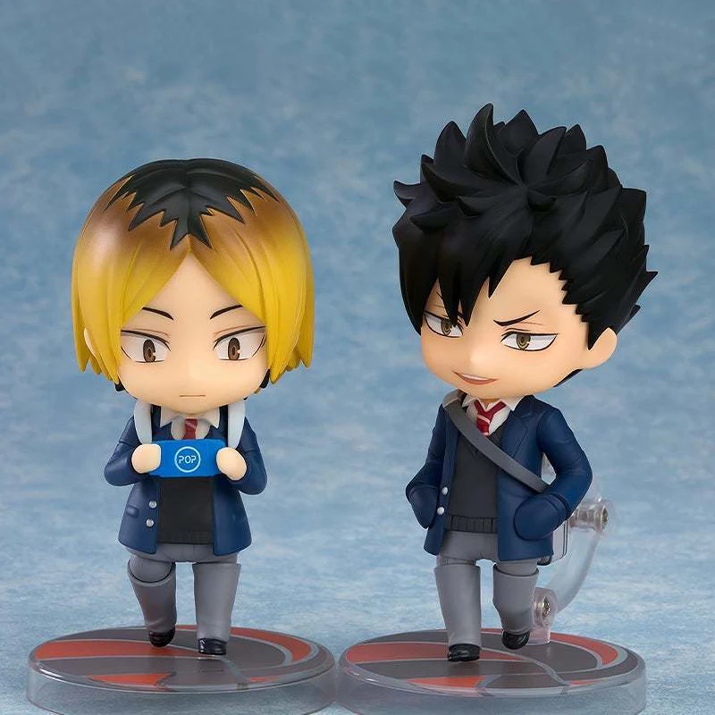 Haikyu!! Original goodsmile no.2661 kuroo tetsurou uniforme ver figura de ação decoração colecionável encaixotado modelo boneca ornamento