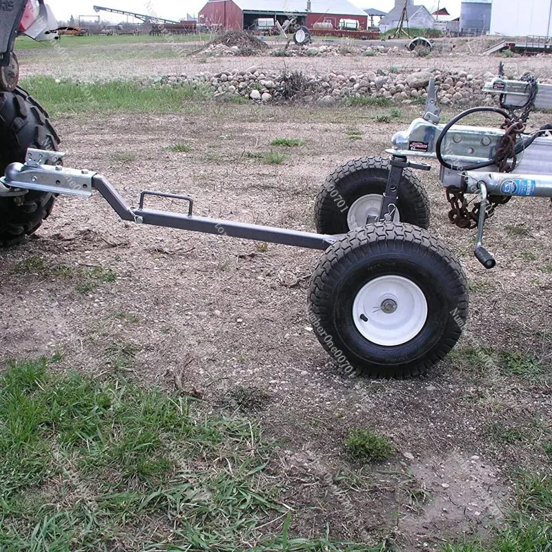 

Heavy Duty 2 Wheel Weight Distribution Adjustable Trailer Mobile Dolly 800 lbs Load Capacity for ATV