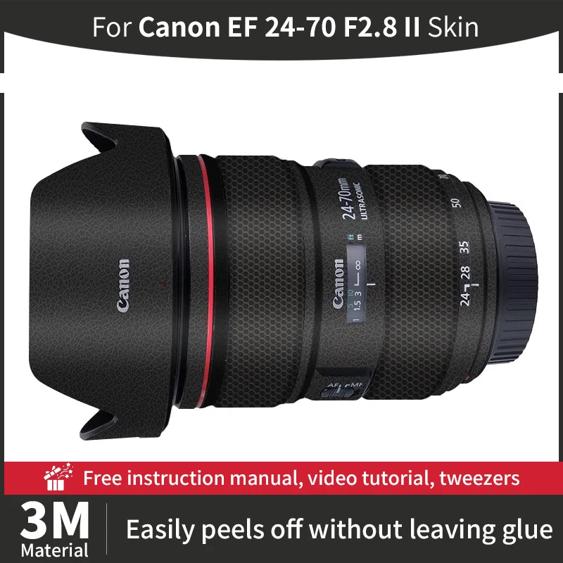 

For Canon ef 24 70mm II Skin Canon EF 24-70mm F2.8 II Camera Lens Skin Anti-scratch Camera Lens Sticker Protective Film