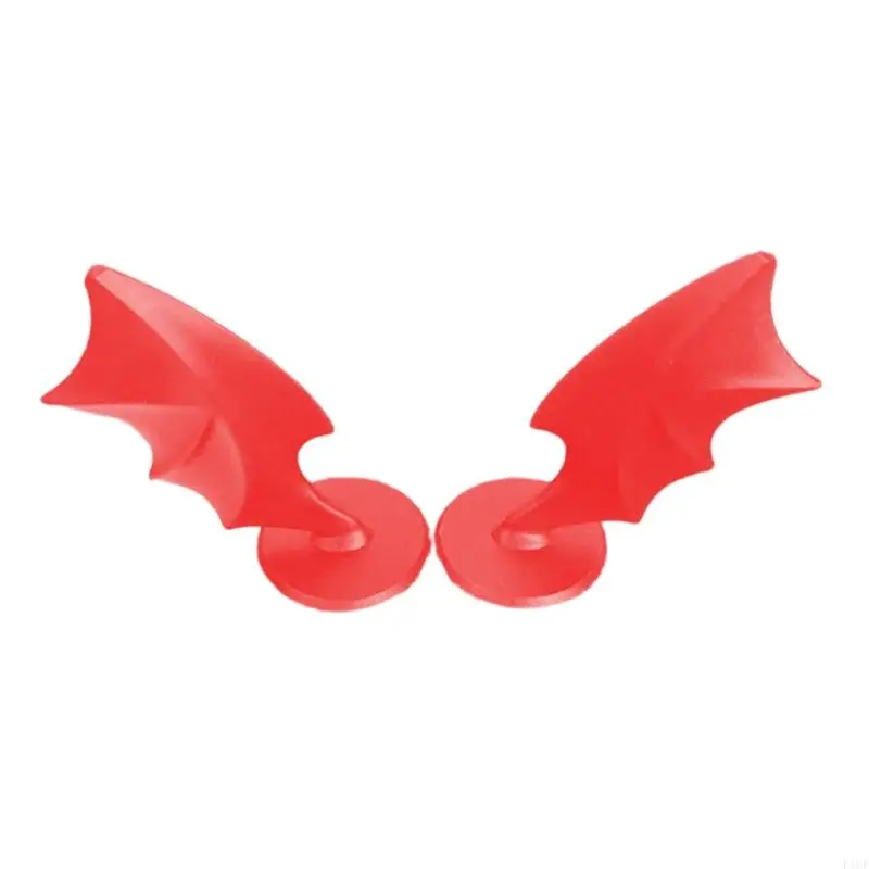 

F1CF Quick Install Removable Motorbike Headpiece Decoration Permanent Plastic Impermeable Multiple Dyes