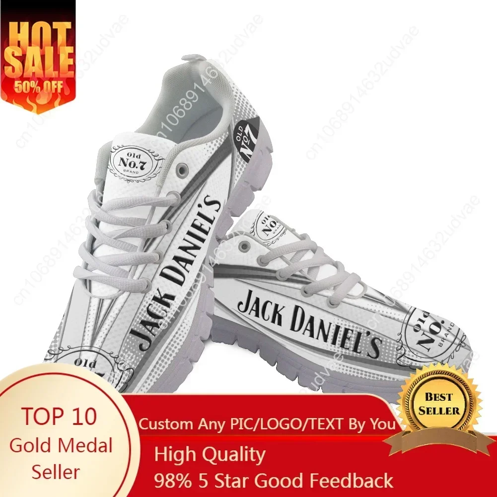 Whisky de Tennessee, Old No.7, bebidas, calzado deportivo, zapatillas personalizadas para hombre y mujer, calzado de alta calidad, calzado para parejas.