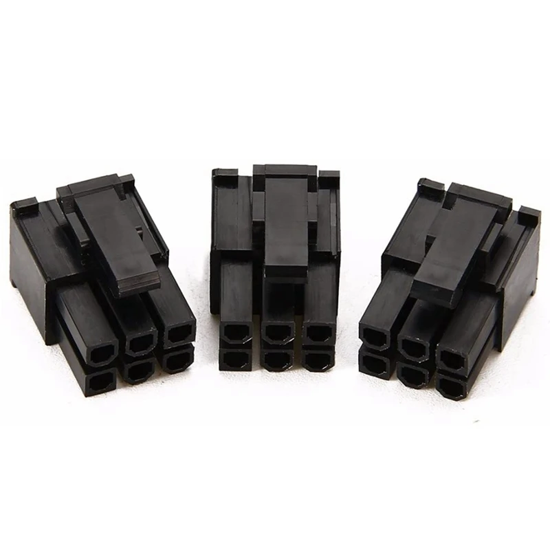 Hot 800Pcs Crimp Female Terminals Pin Plug + 100Pcs 5557 8(6+2)P ATX EPS PCI-E Connectors With Plastic Box