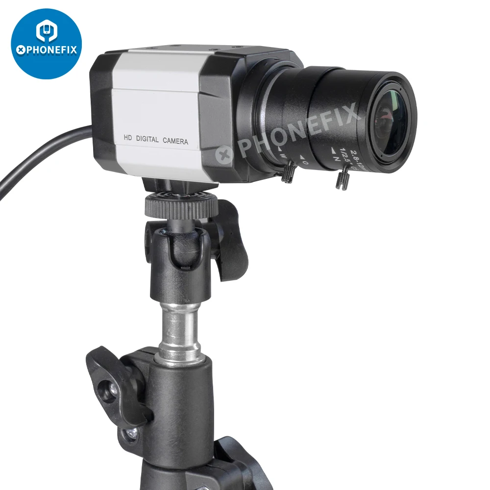 

2 Megapixel 30fps USB Webcam HD 2.8-12mm Varifocal Zoom UVC PC Camera Telescopic Stand for Video Calling Live Streaming