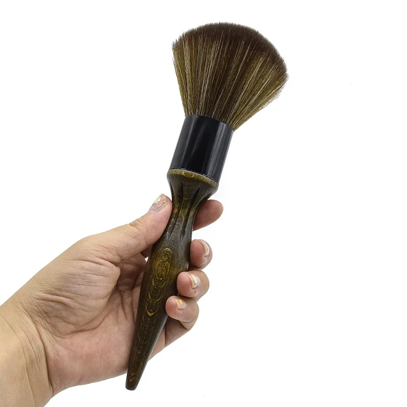 男性用ひげとあごひげブラシ,ナイロンシェーブ,プロのフェイシャルクリーニング機器,美容院ツール,1個