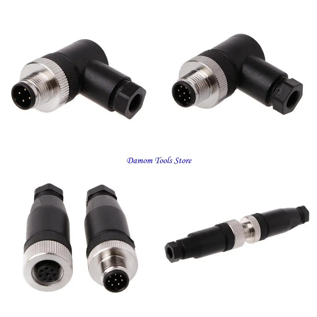 

57BE PG7 -датчик разъем IP67 4/5/8 PIN -штифт мужчина/самка прямой/правый угол Plug